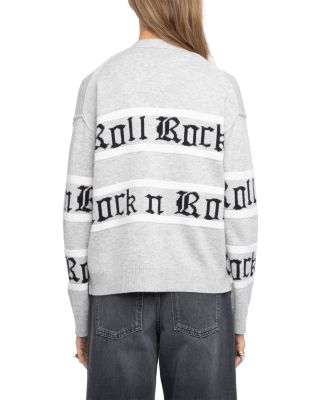 Mirkaz Wool-Blend V Neck Cardigan 