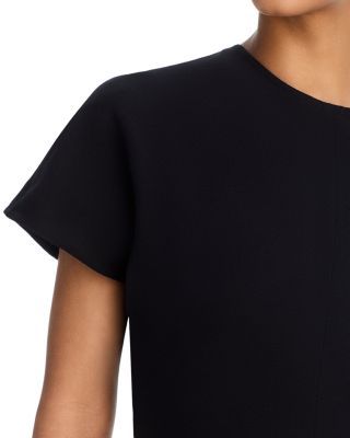 Slouch Waist Wool Dress