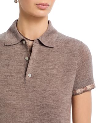 Layered Denim Shirt Sweater