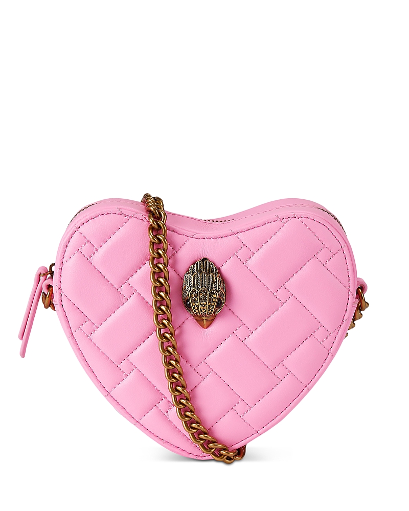 Kurt Geiger London Kensington Heart Mini Leather Crossbody