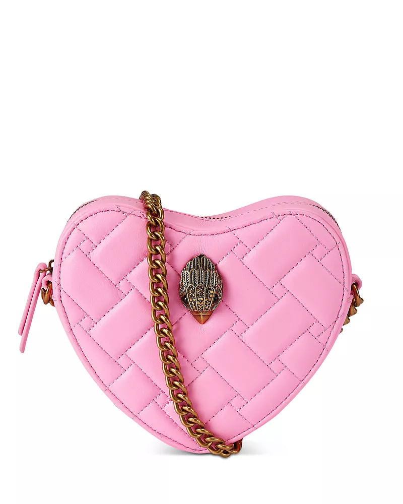 Kurt Geiger London Kensington Heart Mini Leather Crossbody