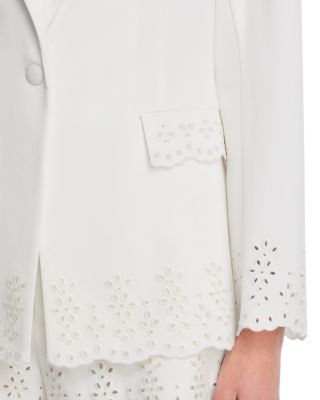 Eyelet Blazer & Eyelet Shorts - Exclusive
