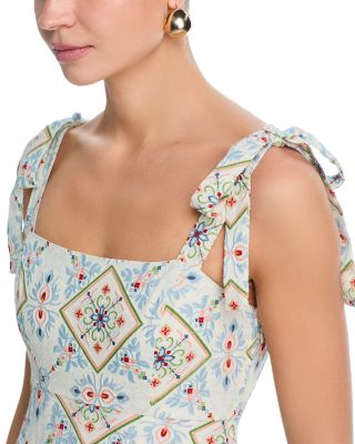 Tile Midi Dress - Exclusive