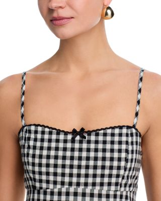 Gingham Mini Dress - Exclusive
