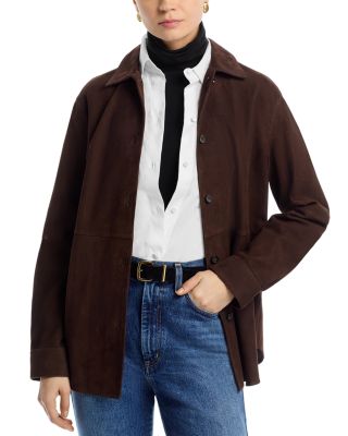 Soft Suede Overshirt