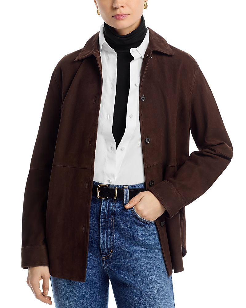 Toteme Soft Suede Overshirt