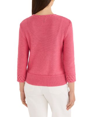 Edged Pop Stitch Sweater 
