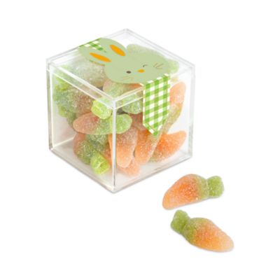 Green Bunny Baby Carrots Candy 4 Piece Cube Kit