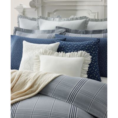 August Plaid Sham, King