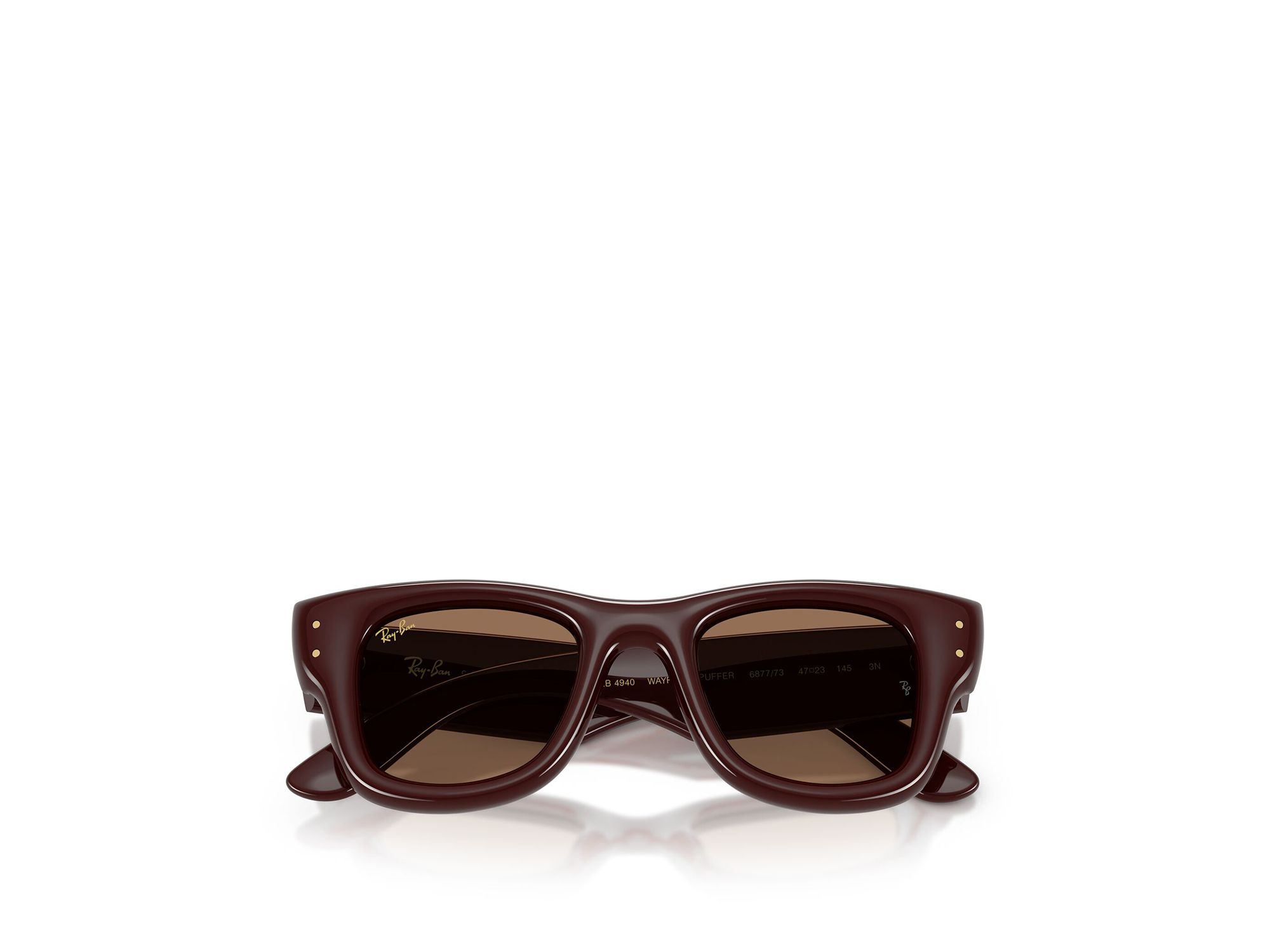 Wayfarer Puffer Square Sunglasses, 50mm — Image 4