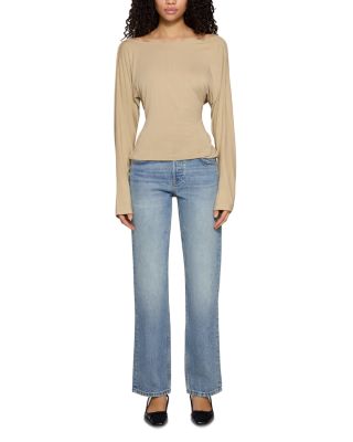 Mid Rise Baggy Jeans in Luca