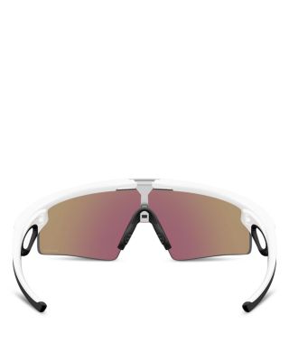 Sphaera Strike Rectangular Shield Sunglasses, 37mm