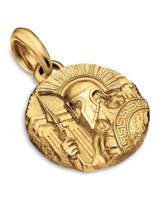 Men's Ares Amulet in 18K Yellow Gold, 23.8mm 