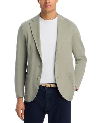 Cotton Pique Jersey Jacket & Removable Hood