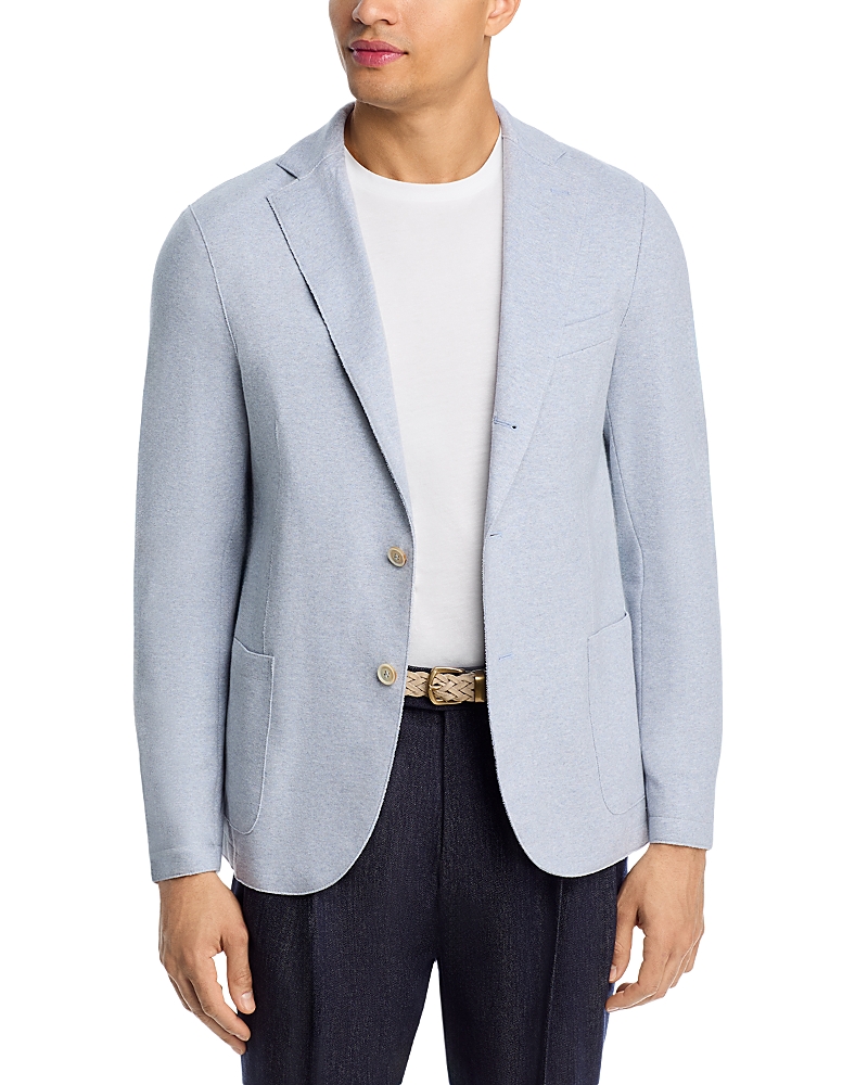 Eleventy Cotton Jersey Soft Jacket