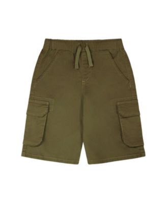 Boys' Stretch Twill Bermuda with Cargo Pockets - Baby