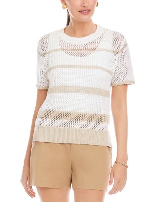Faye Crochet Sweater Top	