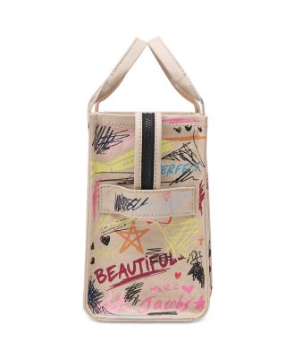 The Punk Scribble Canvas Medium Tote Bag