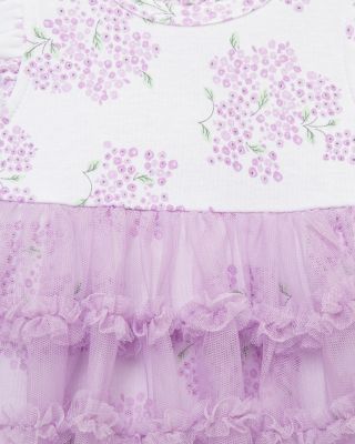 Girls' Hydrangea Popover Bodysuit & Headband Set - Baby