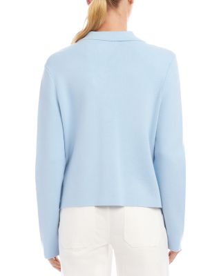 Collared Sweater Jacket