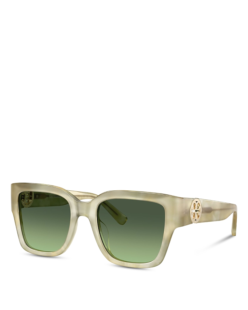 Tory Burch Square Sunglasses, 52mm · OS