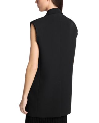 Wool Sleeveless Blazer