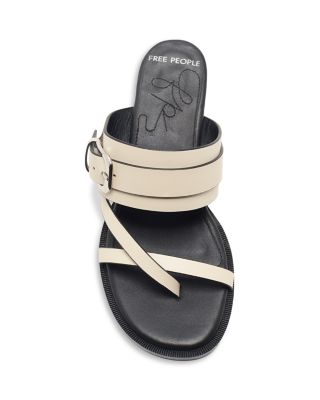 Women's Belted Leather Sandals 