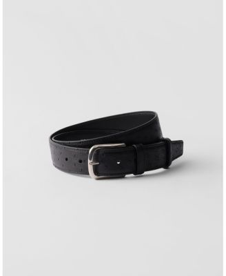 Ostrich Leather Belt