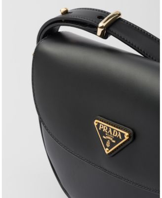 Arque Leather Shoulder Bag with Flap