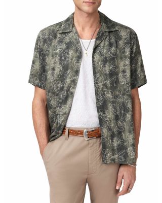 Floral Camp Collar Shirt
