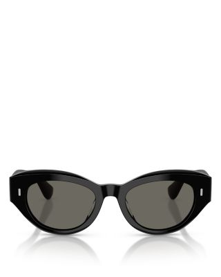 Lerrue Oval Sunglasses, 50mm