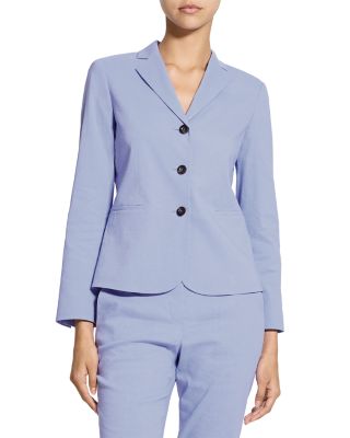 Shrunken Linen Blend Jacket 