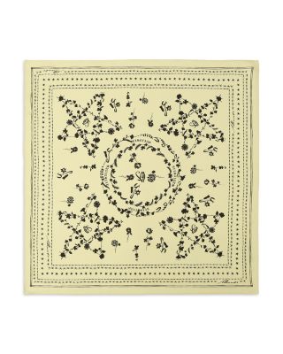 Fleur de Lis Silk Bandana