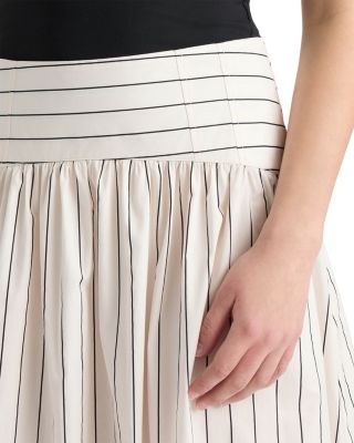 Stripe Maxi Skirt