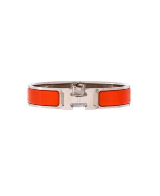 Narrow Clic H Bracelet Enamel