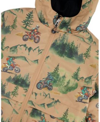 Boys' 3-in-1 Two-Piece Mid-Season Motocross Outerwear Set - Little Kid, Big Kid