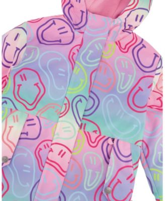 Girls' Two-Piece Mid-Season Smileys Outerwear Set - Big Kid