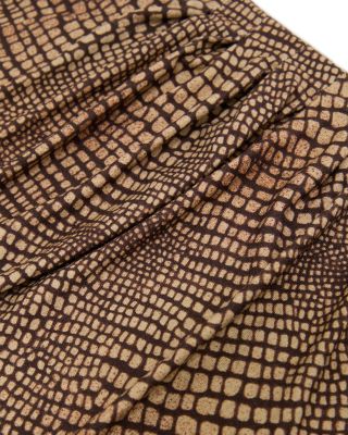 Lola Snake Print Bodycon Dress