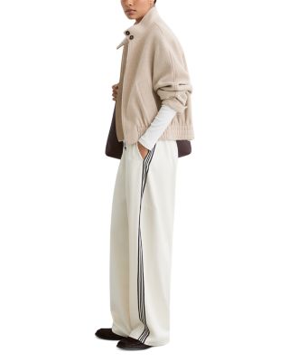 Elodie Wool Bomber Coat