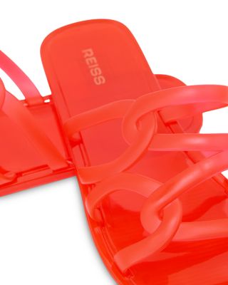 Women's Asymmetric Jelly Slides