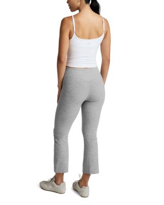 Spacedye Pintuck Kick Flare High Waisted Pants