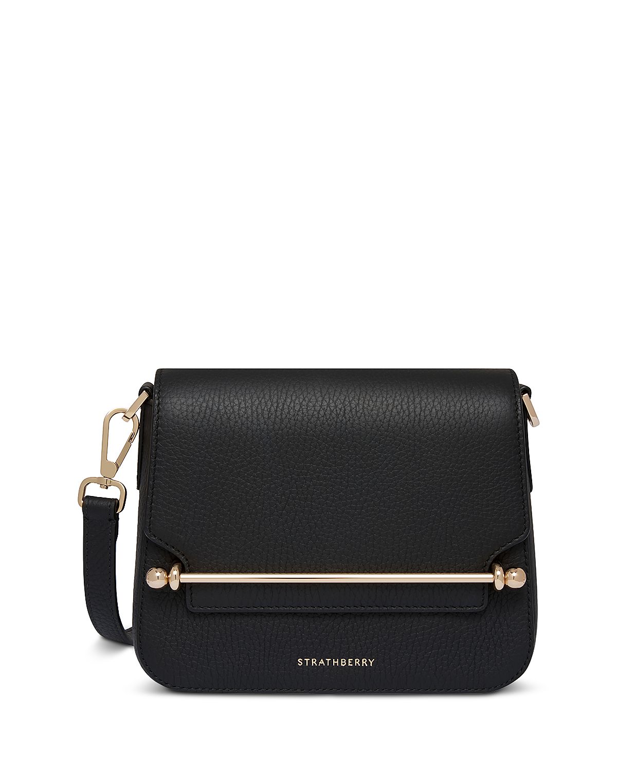 Strathberry Ace Mini Leather Crossbody Bag