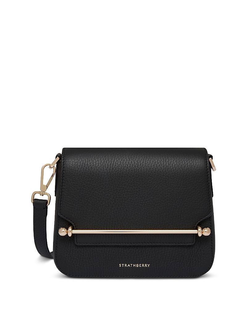 Strathberry Ace Mini Leather Crossbody Bag