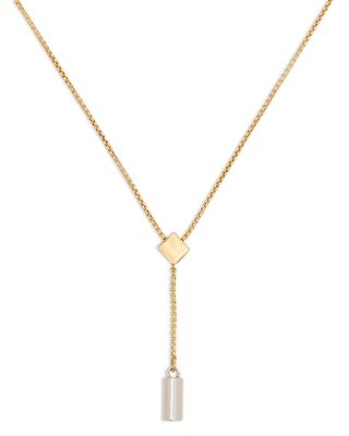 Geo Pop Y Necklace, 15"