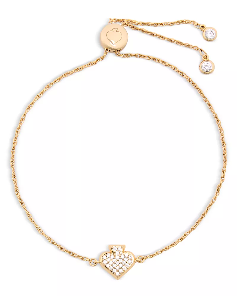 kate spade new york Everyday Spade Pave Slider Bracelet