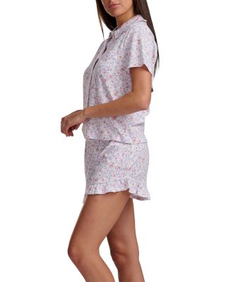 Short Sleeve Boxer Pajama Set