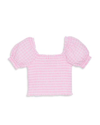 Girls' Smocked Top, Little Kid, Big Kid - Exclusive 