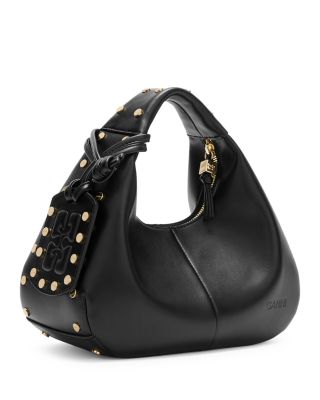 Mini Studded Hobo Bag
