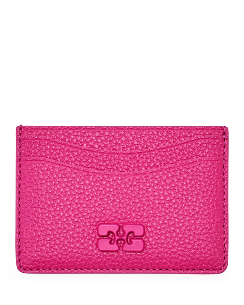 Ganni Bou Raspberry Card Holder · One Size