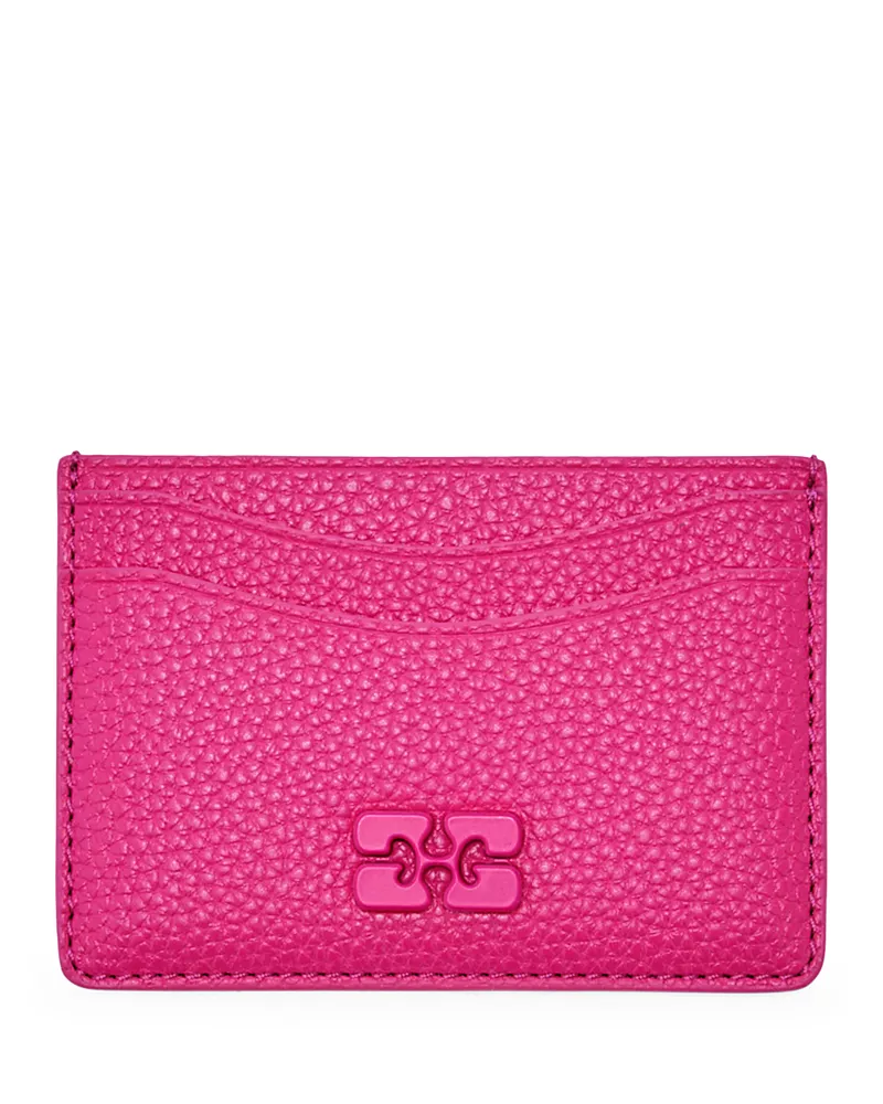 Ganni Bou Raspberry Card Holder